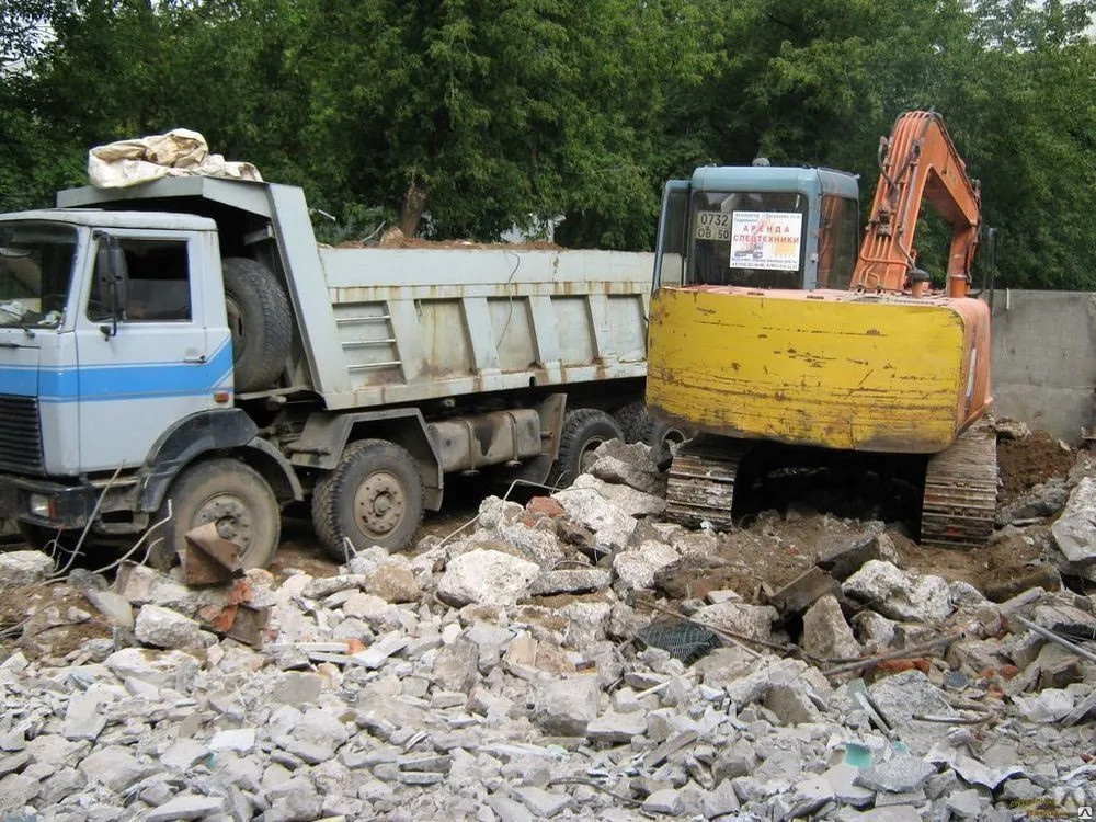 Вывоз бетонного боя и утилизация в Слободской в октябре